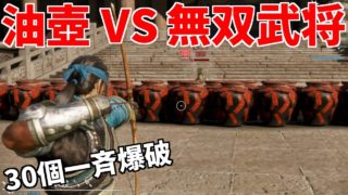 油壺だけで無双武将は倒せるのか？【真・三國無双８】