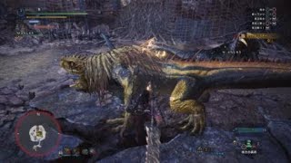 MHW　麻痺したモンスターから降りれない