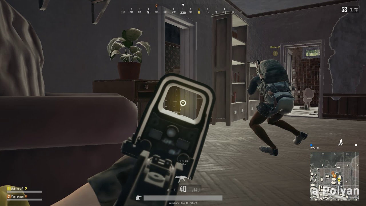 【PUBG】実況プレイ！duo やっぱり安地へ飛び出すタイミング難しいい （part79）