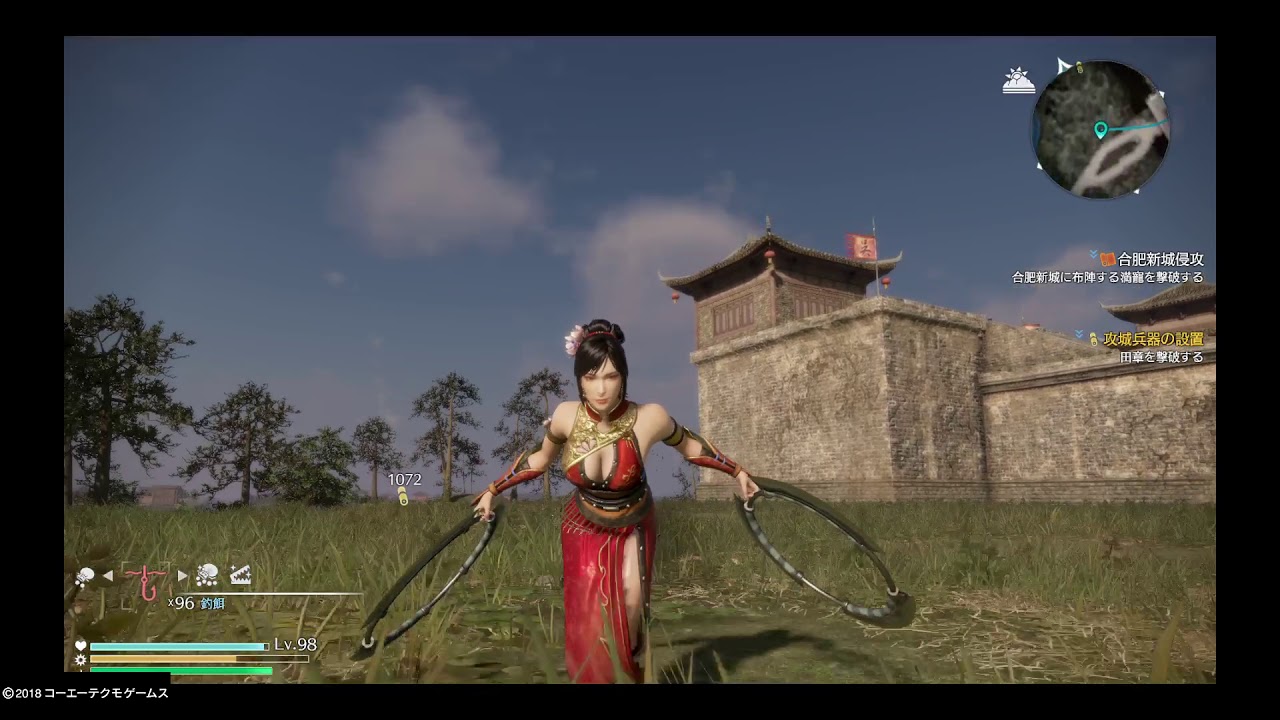 真・三國無双８　練師が夏圏で走る