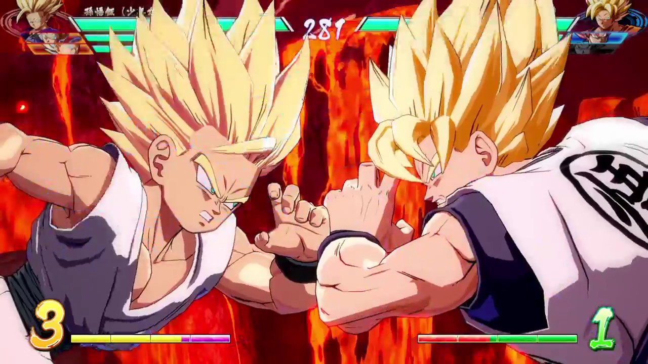 ドラゴンボール ファイターズ　悟空軍団VS最強少年悟飯　セルを倒した時の強さ