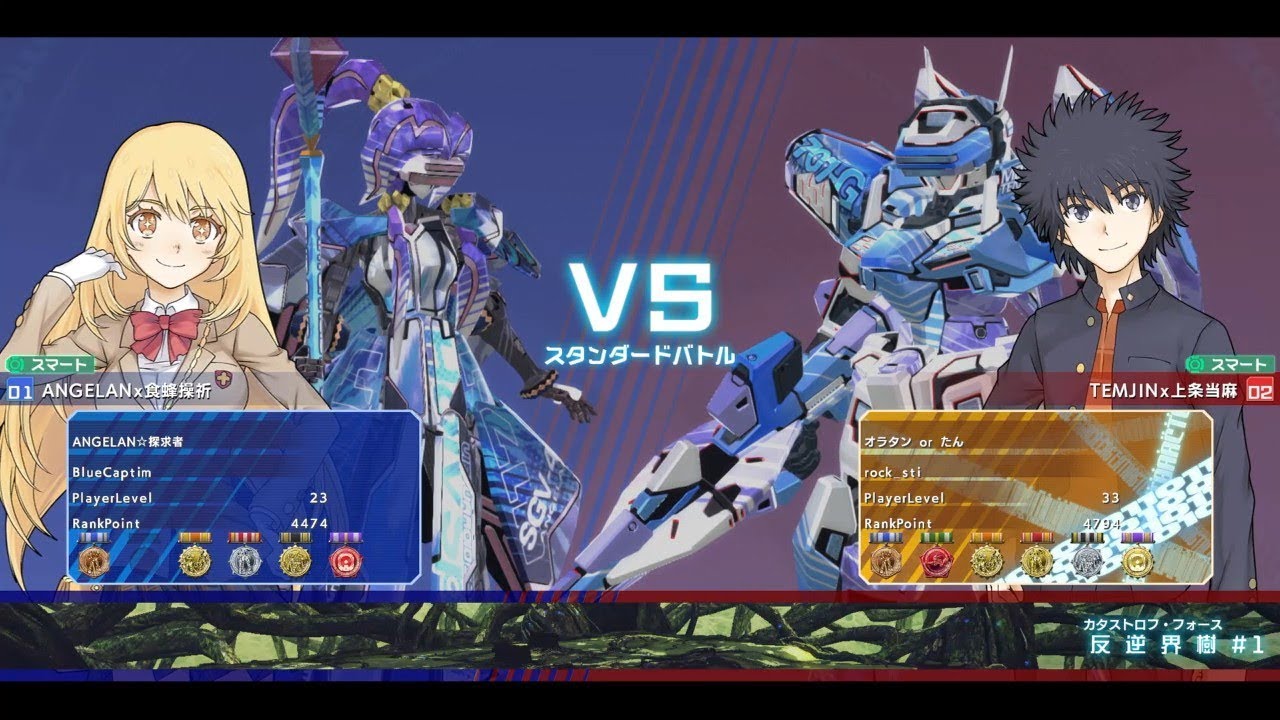 【禁書VO】CaptimバーチャロンTV ランクマッチ第120戦 とある魔術の電脳戦機 2018/3/4 とあるチャロン