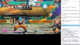 PS4版 ドラゴンボールファイターズ ブルー悟空で瞬間移動ぶっぱ配信