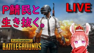 P鯖民ですくわっどでドン勝目指す。【PUBG 実況】