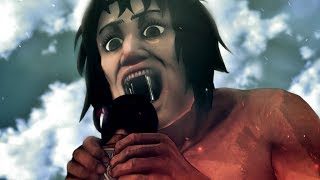 【進撃の巨人２】初陣で仲間が次々と巨人に食べられていく・・・【ムービー】