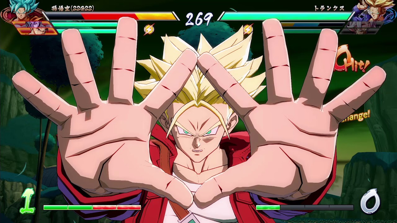 【ドラゴンボール ファイターズ】 トッププレイヤーリプレイ トランクス 固定 180221