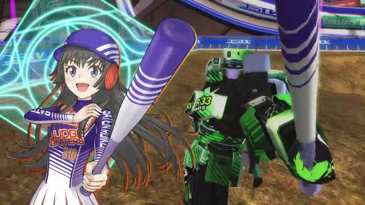 【ストライカー対戦日記002×ライデン戦】バットで暴行-とある魔術の電脳戦機