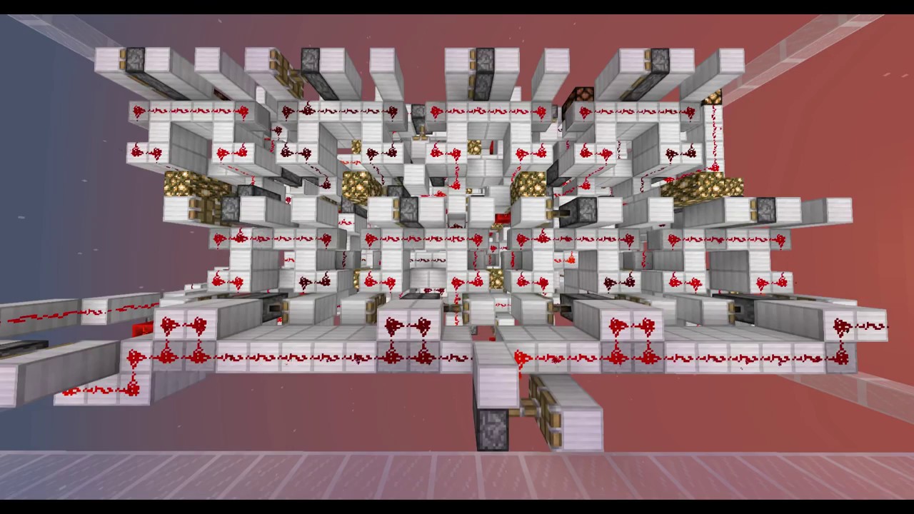 【レッドストーン】世界最速二進数演算演算回路 CPU マインクラフト