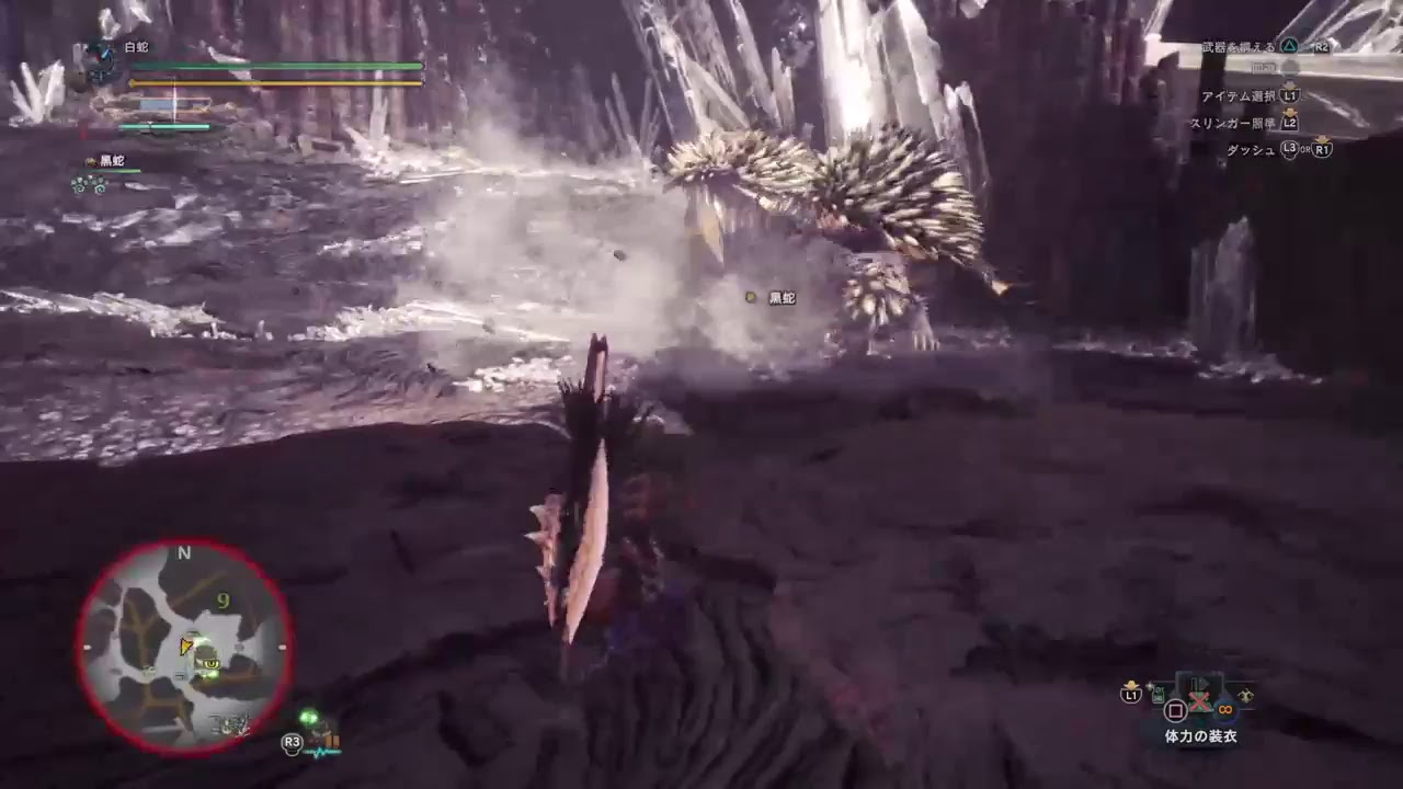 白蛇のモンスターハンターワールド生放送