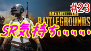 【PUBG】SRでヘッドショットきもちいぃぃ ＃23【PC実況】