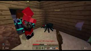 マインクラフト数々のモンスターたちから生き延びろ