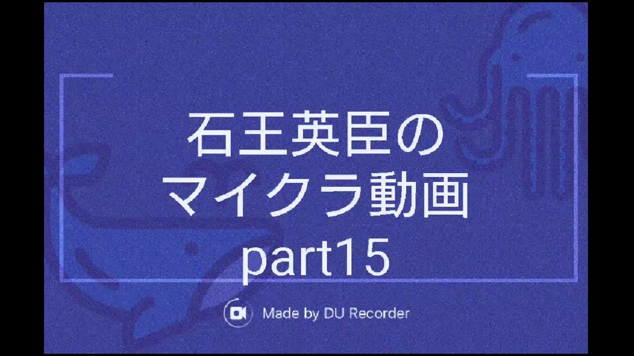 【マインクラフト】石王英臣のマイクラ動画part15「マイクラクッキング」