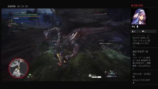 ［MHW］モンスターハンターワールド　ライブ配信　装備品コンプを目指して