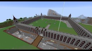 （雑談）お城周りの堀を作る【マインクラフト生放送】