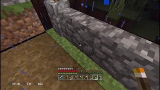 マインクラフト ハードワールド ＃21  森の洋館へ続く道を地道に作っていく！