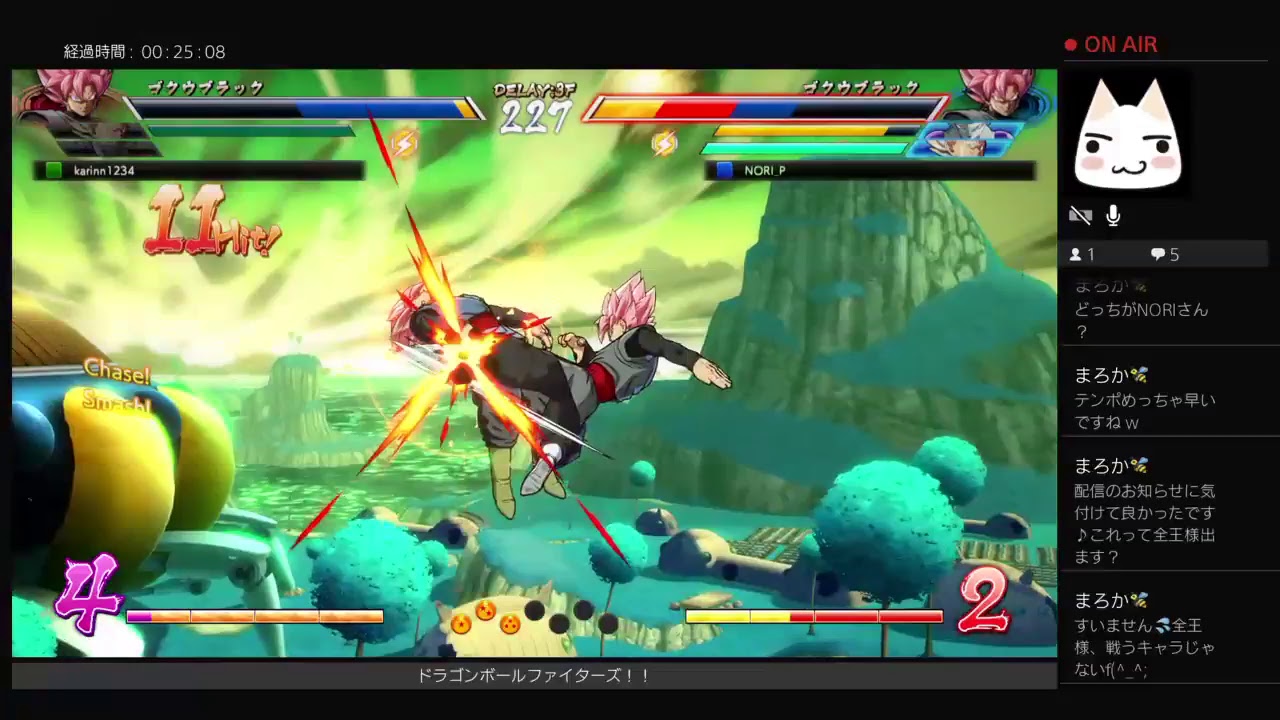 【LIVE】格ゲー初心者のドラゴンボールファイターズ！