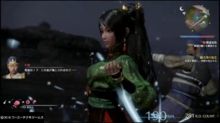 真・三國無双８_関銀屏（蜀）　冒頭ゲームプレイ