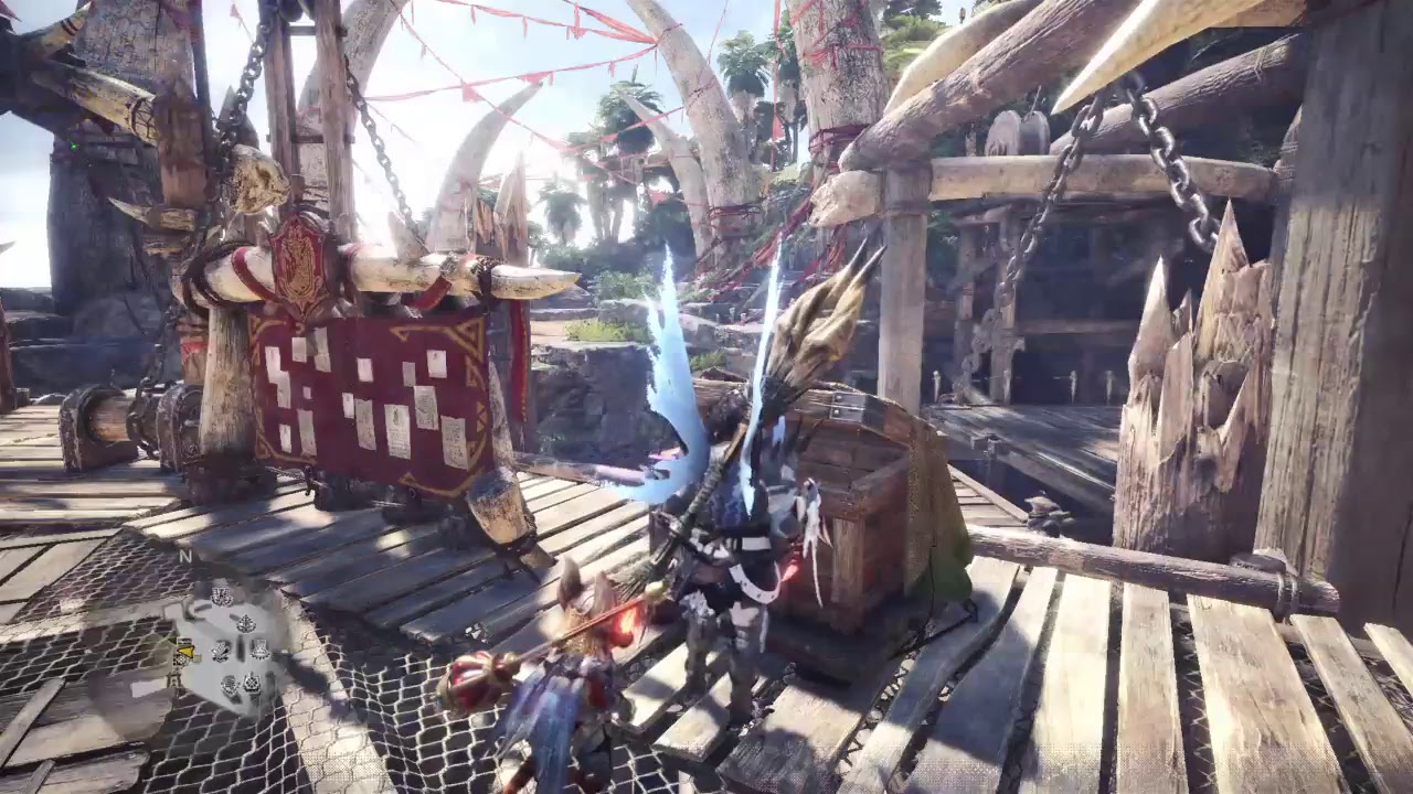 ［モンスターハンターワールド］やってます