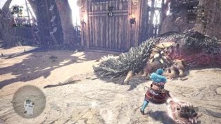 モンスターハンター：ワールド シンクロ餅つき