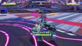 とある魔術の電脳戦機 ドルドレイ 滑りVターン