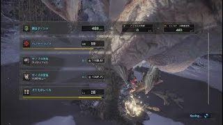 海苔のワルツ‼
★ソロ★
モンスターハンター：ワールド