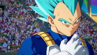 【ドラゴンボール ファイターズ】 トッププレイヤーリプレイ ベジータ（SSGSS） 固定 180221
