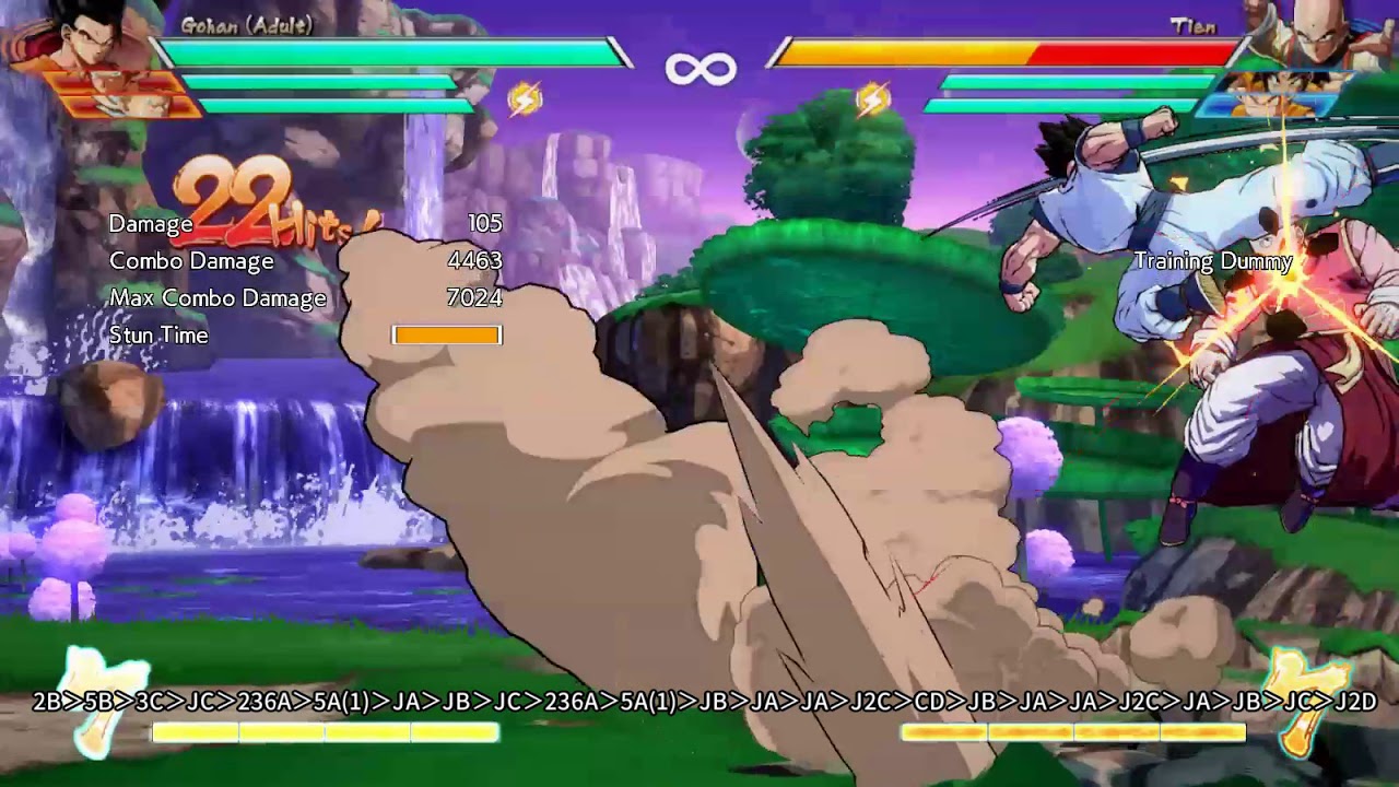 【DBFZ】悟飯（青年）002【ドラゴンボールファイターズ】