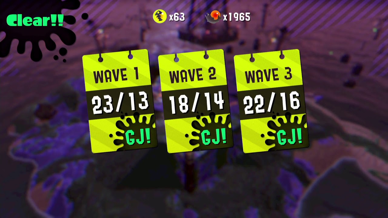 【スプラトゥーン2】定時上がりのサーモンラン 24-2