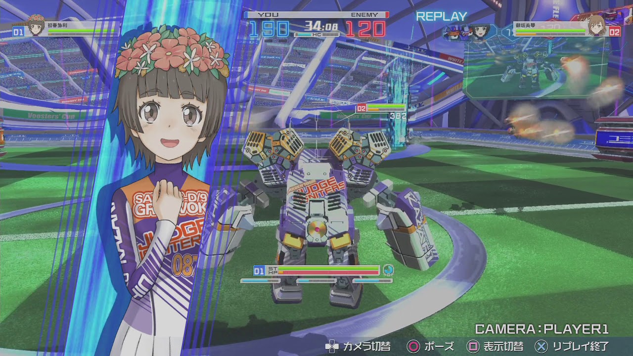 とある魔術の電脳戦機 2018 03 09 GRY(5811) vs RAI(5210)