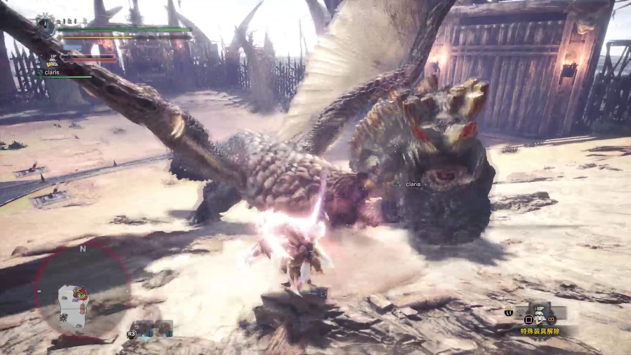 モンスターハンター：ワールド 上級チャレンジクエスト01