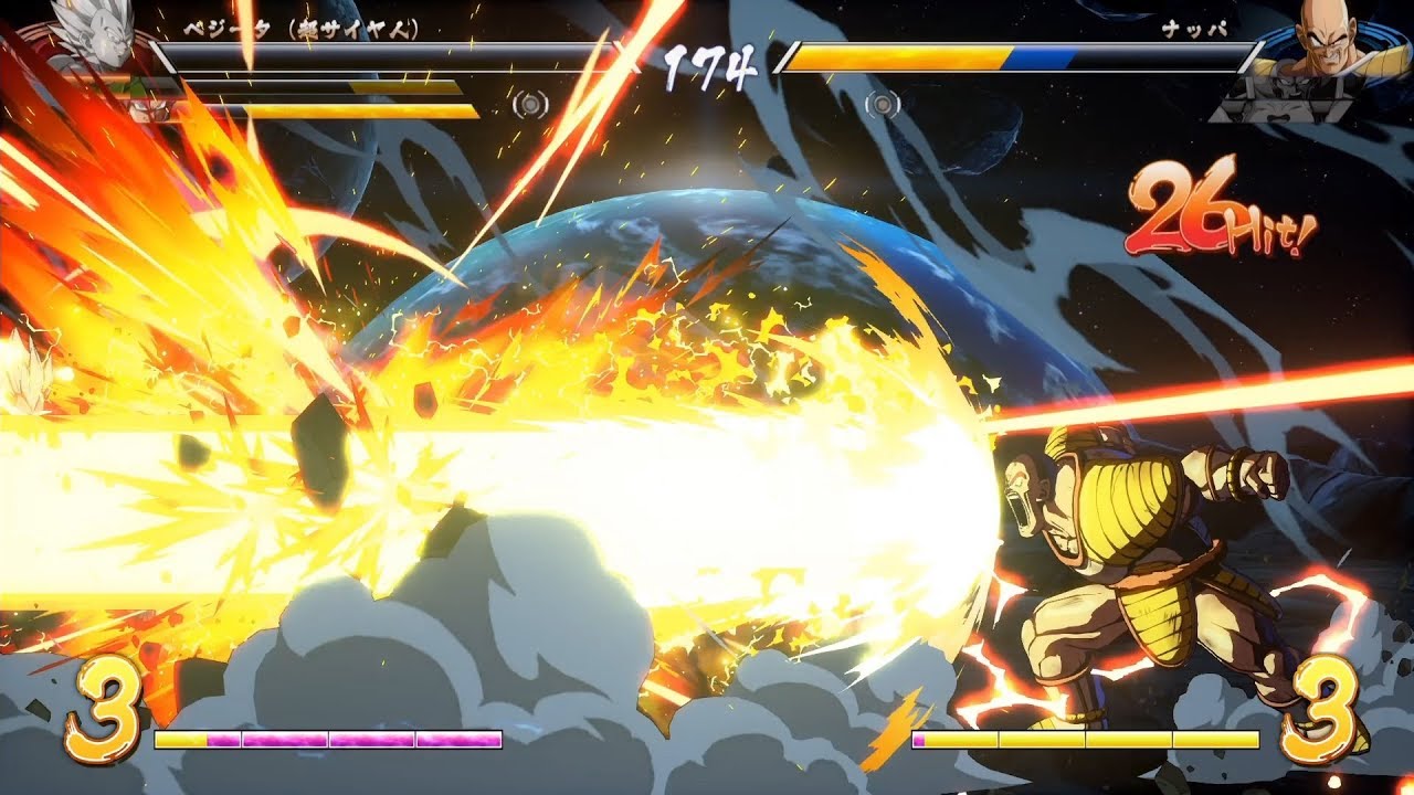 【ドラゴンボール ファイターズ】 トッププレイヤーリプレイ ナッパ 固定 180304