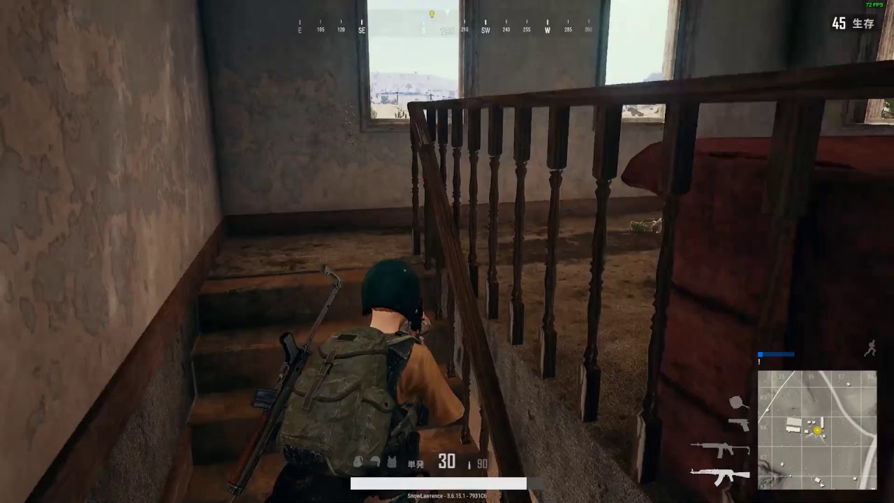 PUBG 第4回 対人初心者が実況プレイ