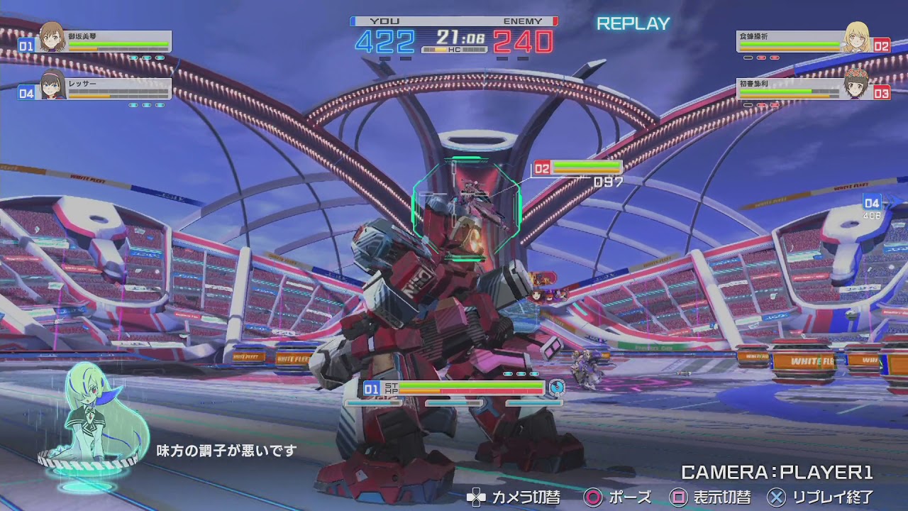 とある魔術の電脳戦機 2018 02 28 RAI&CYP Vs ANG&GRY RAI視點