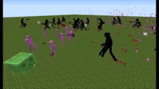 マインクラフト　ミュータントエンダーマンがカオスすぎる