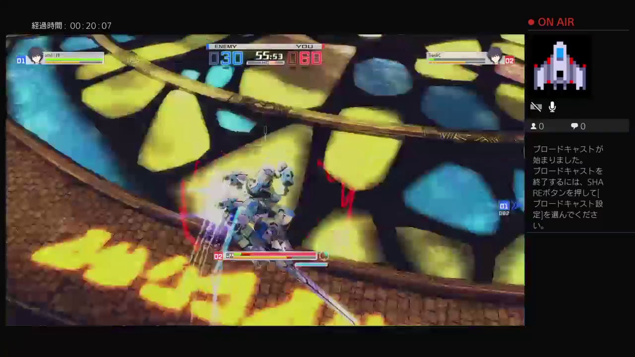 とある魔術の電脳戦機　対戦ログ 3/12-2