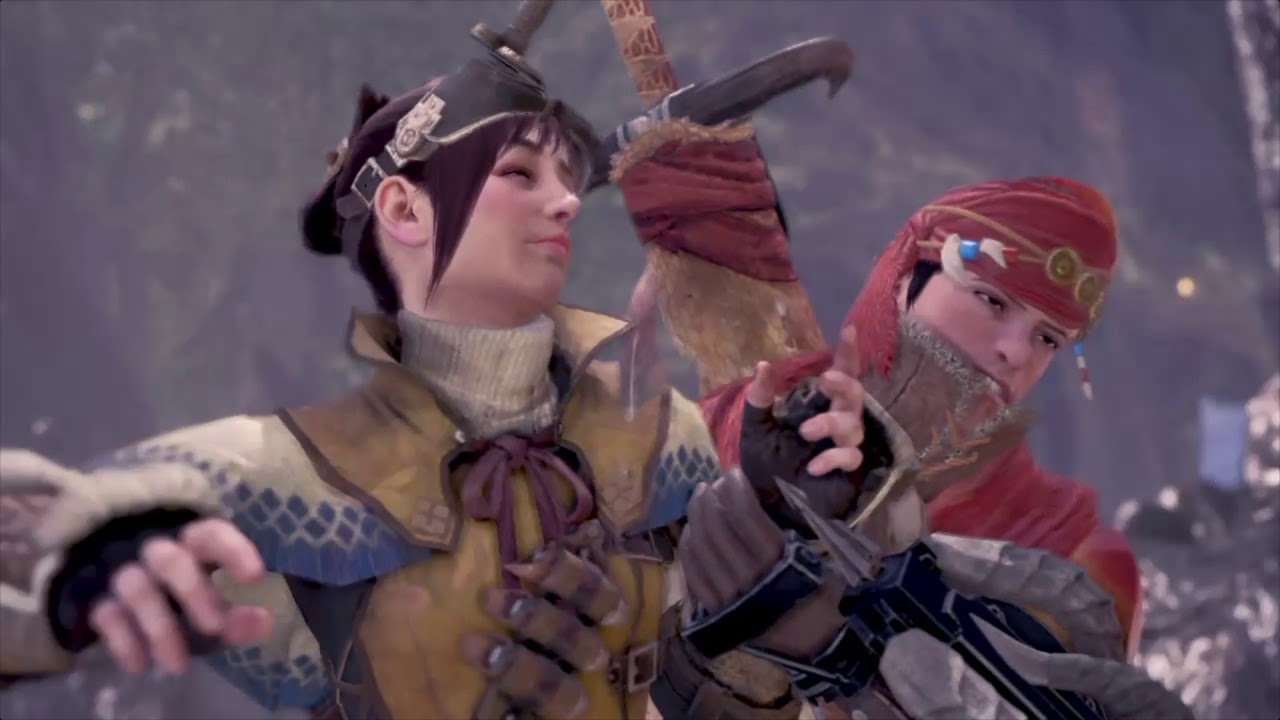 【MHW】モンスターハンター：ワールド　『森で古代竜人を探す』カットシーン