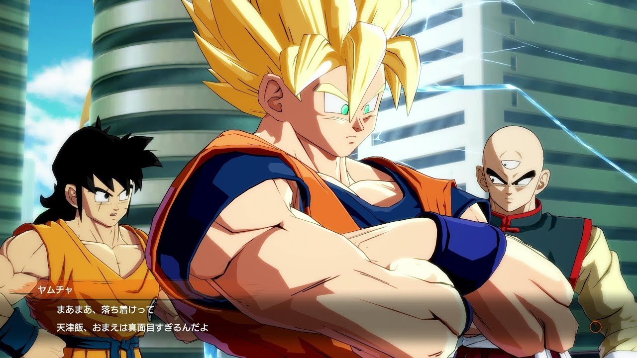 【ドラゴンボール ファイターズ】極悪人のフリーザ達と手を組んでいる事に怒っている天津飯