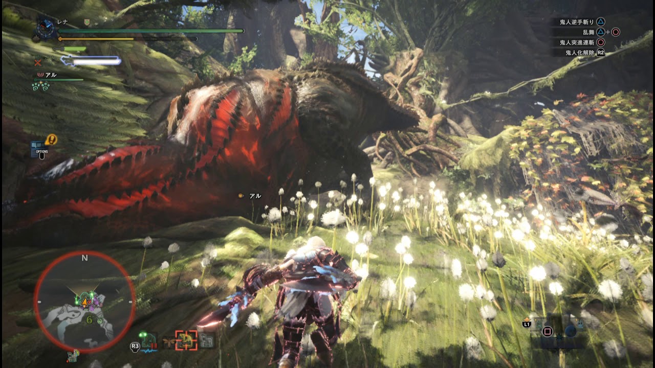 モンスターハンターワールド　歴女終わってたので普通のでソロ双剣練習 2018 03 26