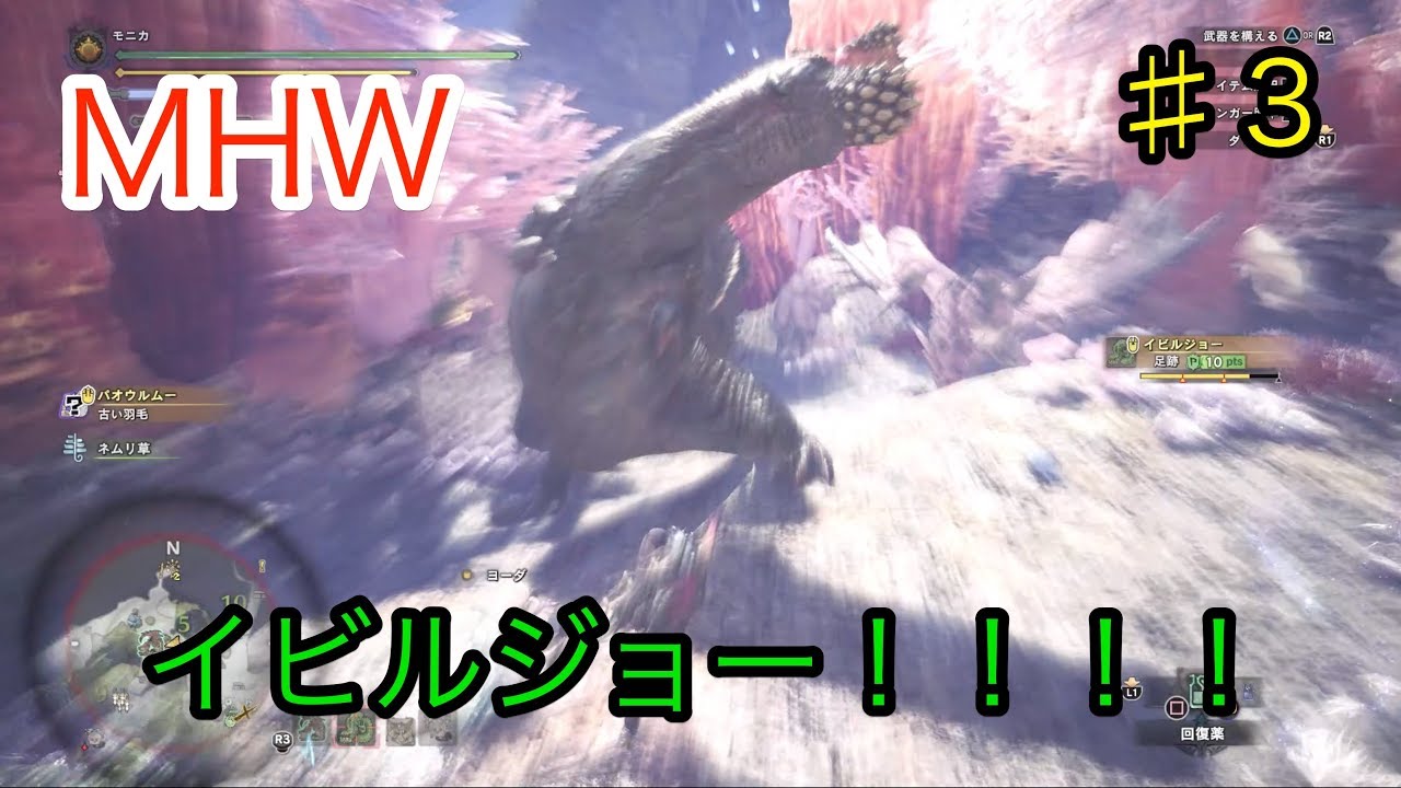 ♯３　モンスターハンターワールド　イビルジョー！！！！こいつ、終わったわw