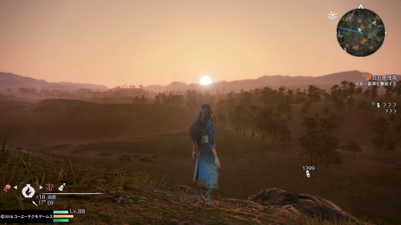 真・三國無双８_美しき夜明け（辛憲英）