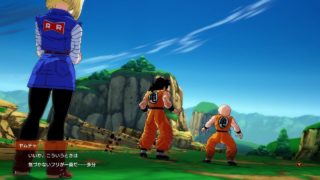 【ドラゴンボール ファイターズ】他の女の話をしていたクリリン、18号の聞かれて修羅場に突入