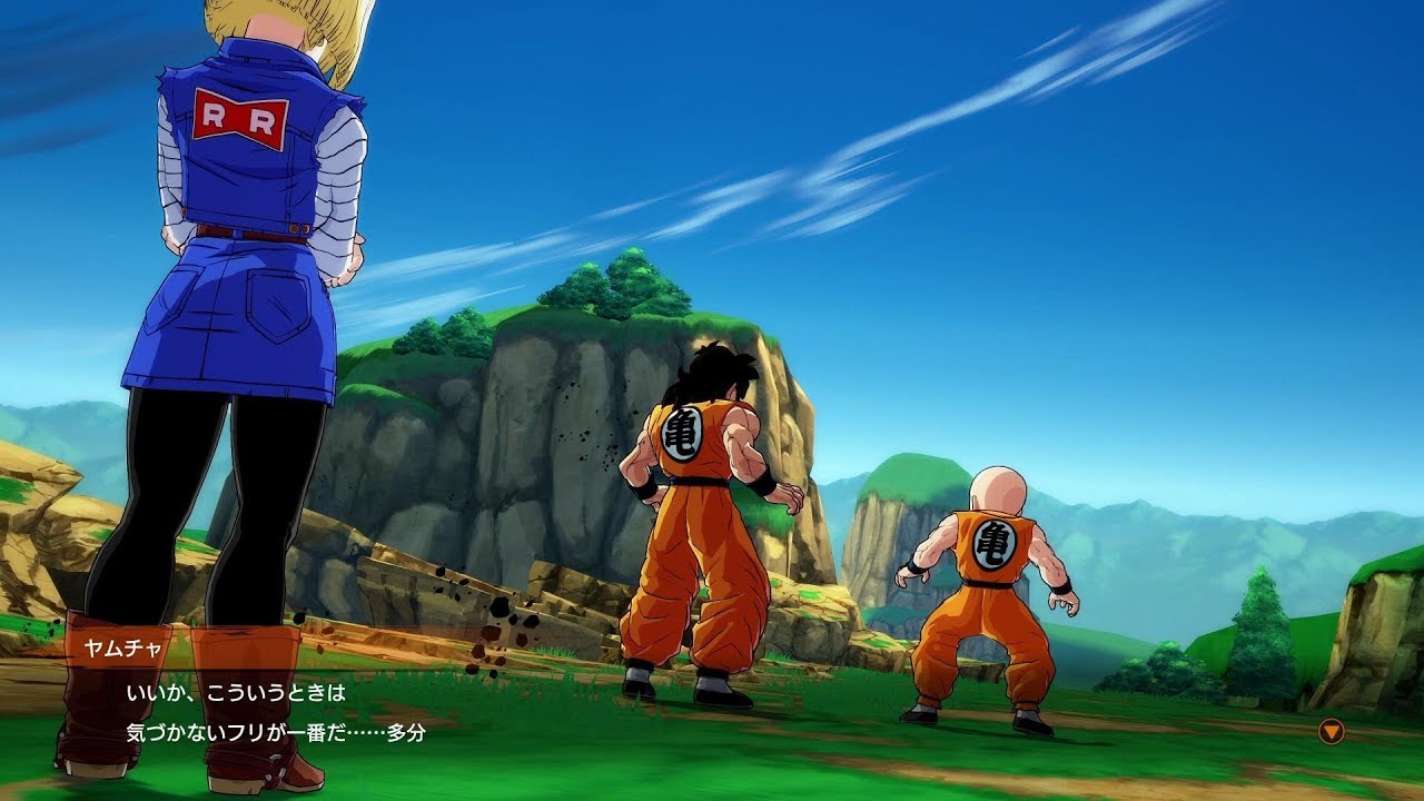 【ドラゴンボール ファイターズ】他の女の話をしていたクリリン、18号の聞かれて修羅場に突入