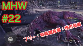 モンスターハンター：ワールド　【下手くそプレーヤーが久々にモンハンやってみた】　＃22