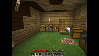 マインクラフト【9】：牛の皮を探していたら、会ってはいけない奴に会いました