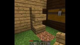 マインクラフト【5】：建築技術が上がりました