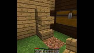 マインクラフト【5】：建築技術が上がりました