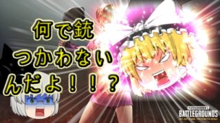 ｛ゆっくり実況｝ゆっくりたちは銃を持つ。　パート１｛ＰＵＢＧ｝