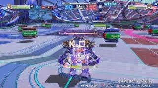 とある魔術の電脳戦機_20180328220617　グリスボックvsライデン　JCWで近距離ダッシュを狩る