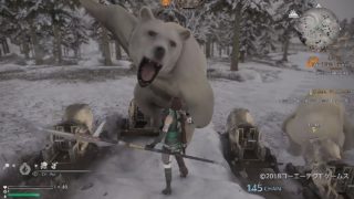 真・三國無双８_白熊の恐ろしさを知った月英