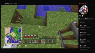 マインクラフト！！　線路を作ろう！